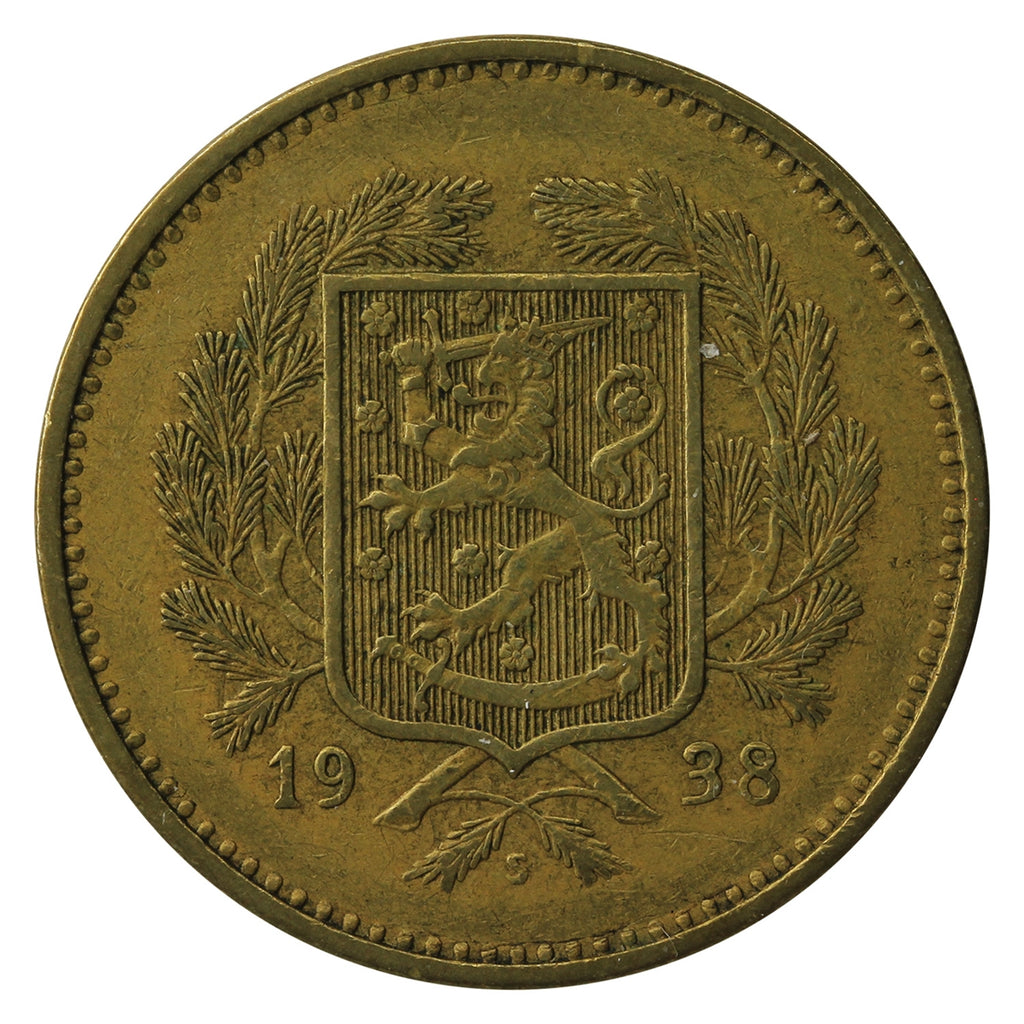 Finland 1938S 10 Markkaa Extra Fine (EF40)