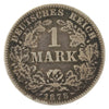 German Empire 1878J Mark VG-F (VG10)