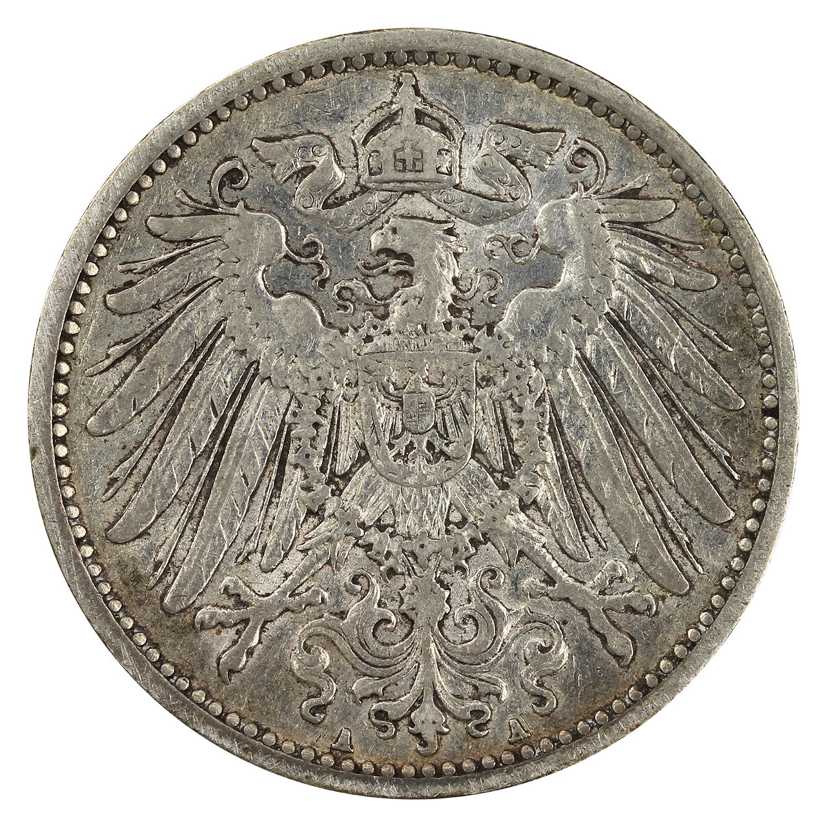 German Empire 1906A Mark Extra Fine (EF40)