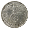German Third Reich 1939D 2 Marks Uncirculated (MS60)