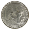 German Third Reich 1939D 2 Marks Uncirculated (MS60)