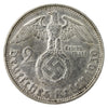German Third Reich 1939D 2 Marks Almost Uncirculated (AU50)