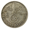 German Third Reich 1939D 2 Marks Very Fine (VF20)