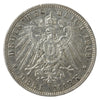 German States 1909A Prussia 3 Marks Extra Fine (EF40)