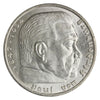 German Third Reich 1935A Hindenburg 5 Marks UNC+ (MS62)