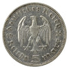 German Third Reich 1935D Hindenburg 5 Mark Very Fine (VF20)