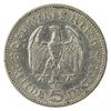 German Third Reich 1936A Hindenburg 5 Mark Very Fine (VF20)