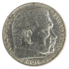 German Third Reich 1936A Hindenburg 5 Mark Very Fine (VF20)