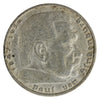 German Third Reich 1936J Hindenburg 5 Mark Very Fine (VF20)