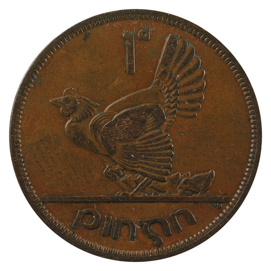 Ireland 1940 Penny VF-EF (VF-30)