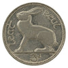 Ireland 1934 3 Pence Almost Uncirculated (AU50)