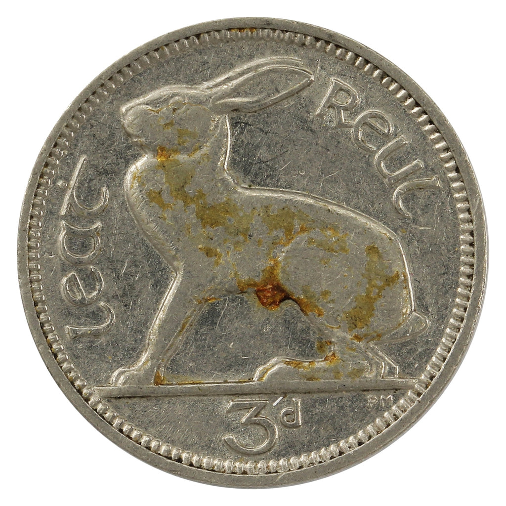 Ireland 1935 3 Pence VF-EF (VF30)