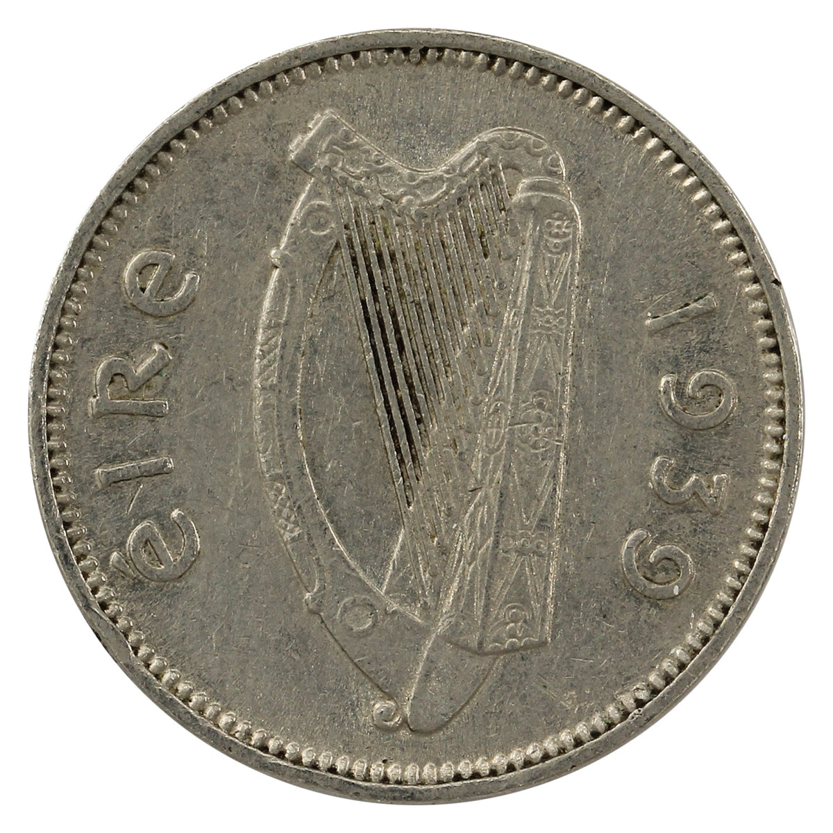 Ireland 1939 3 Pence Extra Fine (EF40)