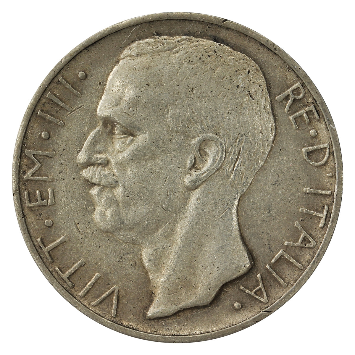 Italy 1927R 10 Lire Very Fine (VF20)