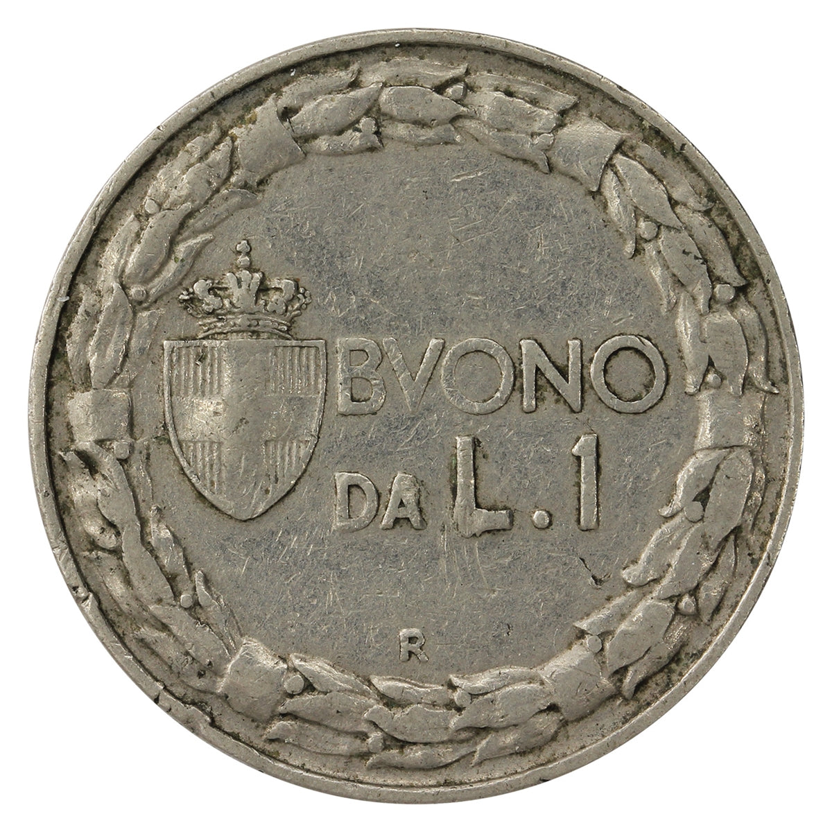 Italy 1928R 1 Lira Extra Fine (EF40)