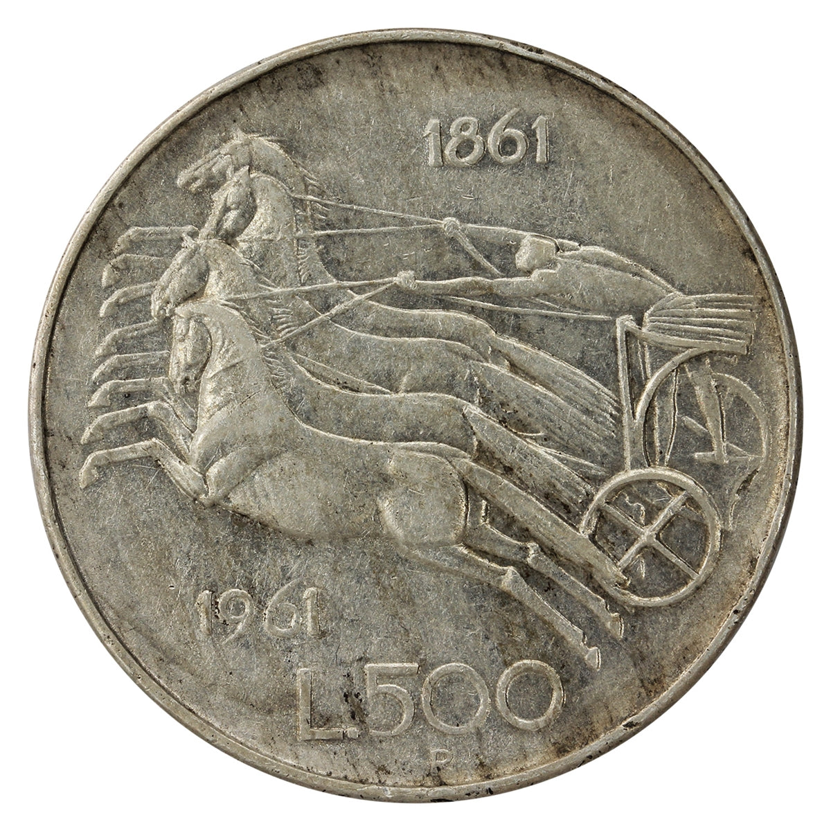 Italy 1961R 500 Lire Extra Fine (EF40)