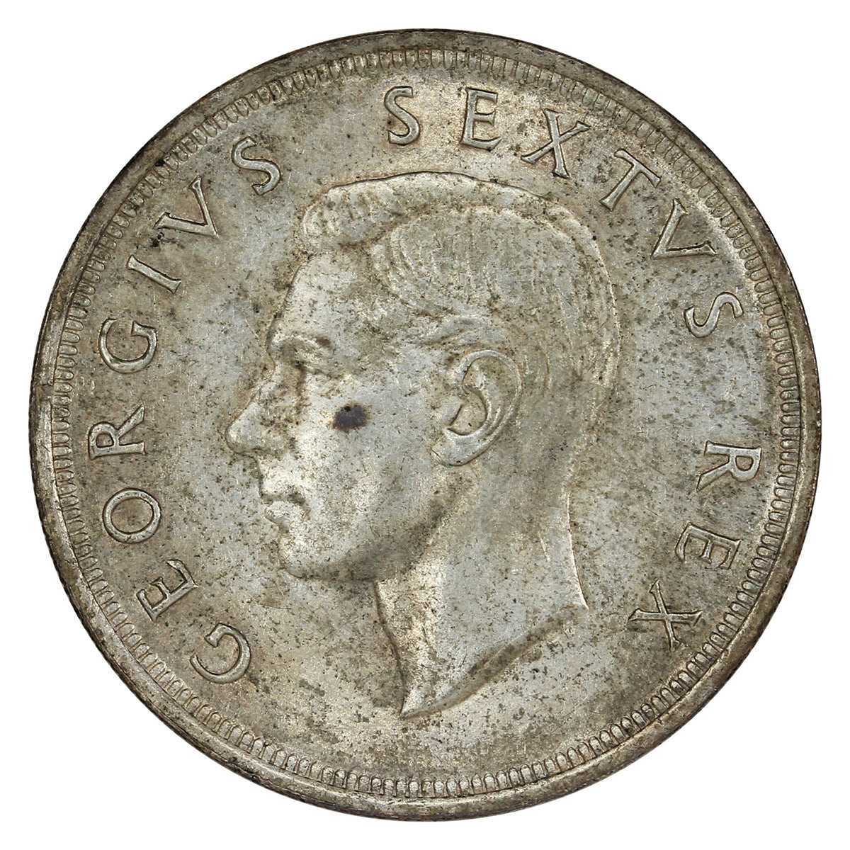 South Africa 1952 5 Shillings Uncirculated (MS60)