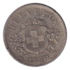 Switzerland 1850BB 20 Rappen VF-EF (VF30) $