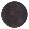 Great Britain 1890 Penny VF-EF (VF30) $