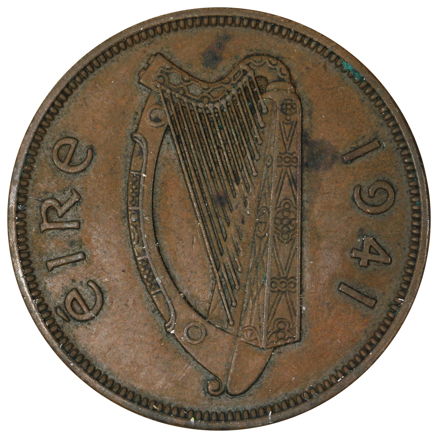 Ireland 1941 Penny EF-AU (EF45)