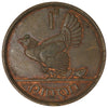 Ireland 1943 Penny AU-UNC (AU-55)