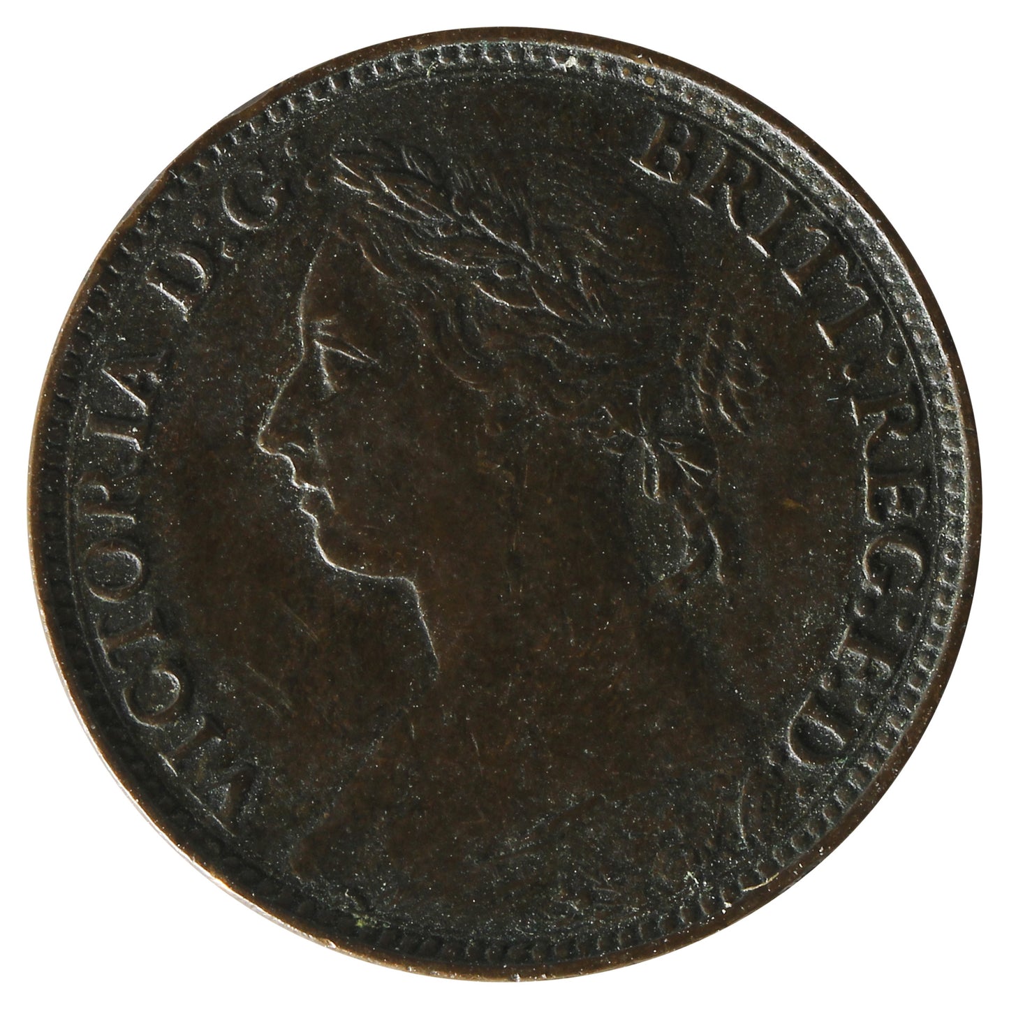 Great Britain 1881 Farthing VF-EF (VF30)
