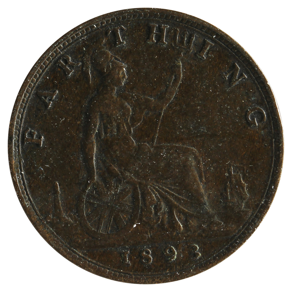 Great Britain 1893 Farthing Very Fine (VF20)