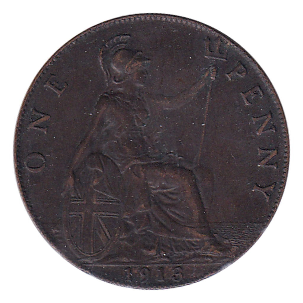 Great Britain 1913 Penny EF-AU (EF45)