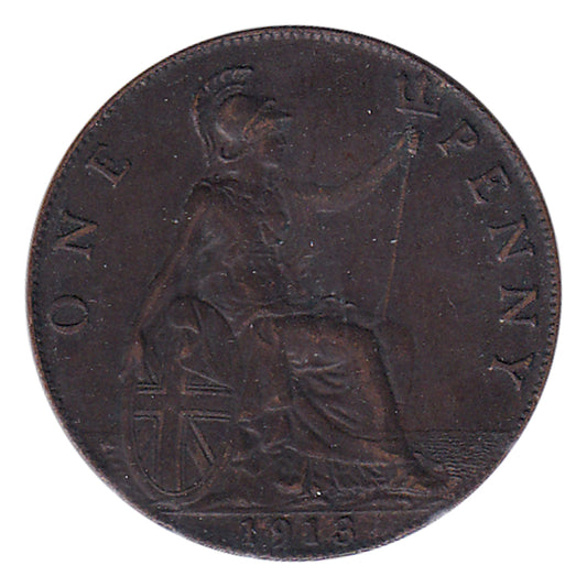 Great Britain 1913 Penny EF-AU (EF45)