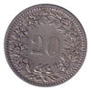 Switzerland 1885B 20 Rappen VF-EF (VF30)