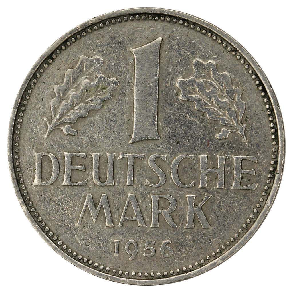 Germany 1956F Mark VF-EF (VF30)