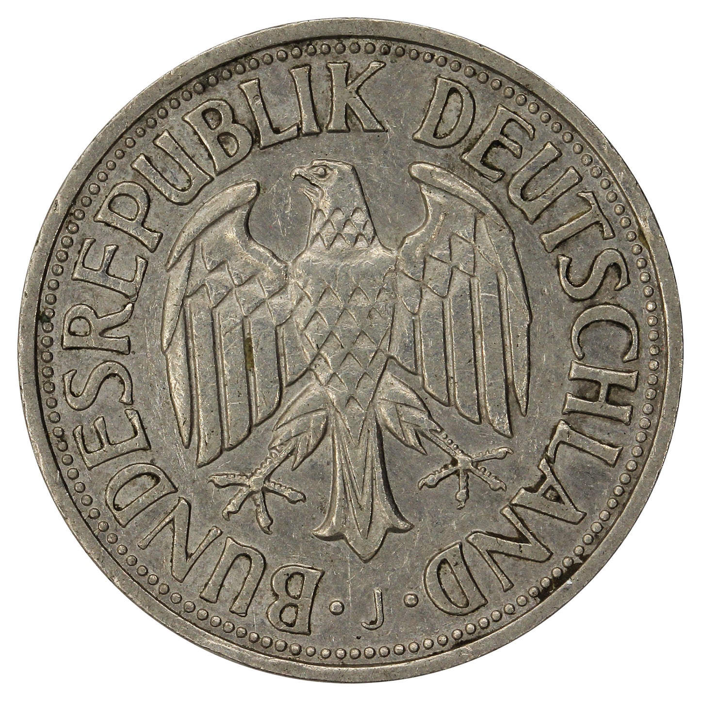 Germany 1958J Mark Extra Fine (EF40)