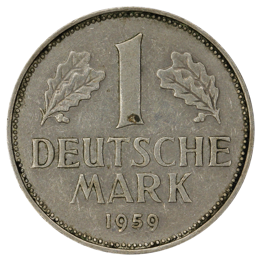 Germany 1959D Mark VF-EF (VF30)