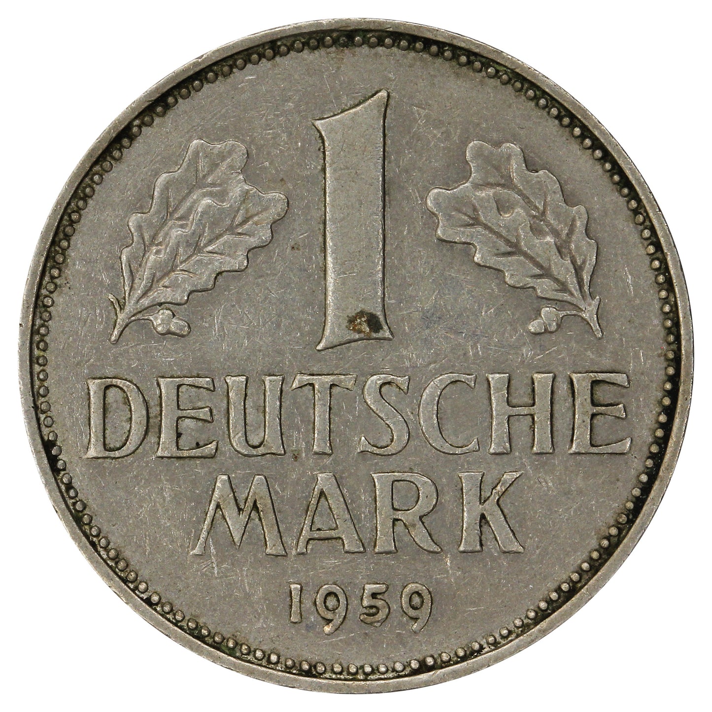 Germany 1959D Mark VF-EF (VF30)