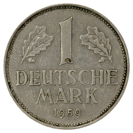 Germany 1959D Mark VF-EF (VF30)