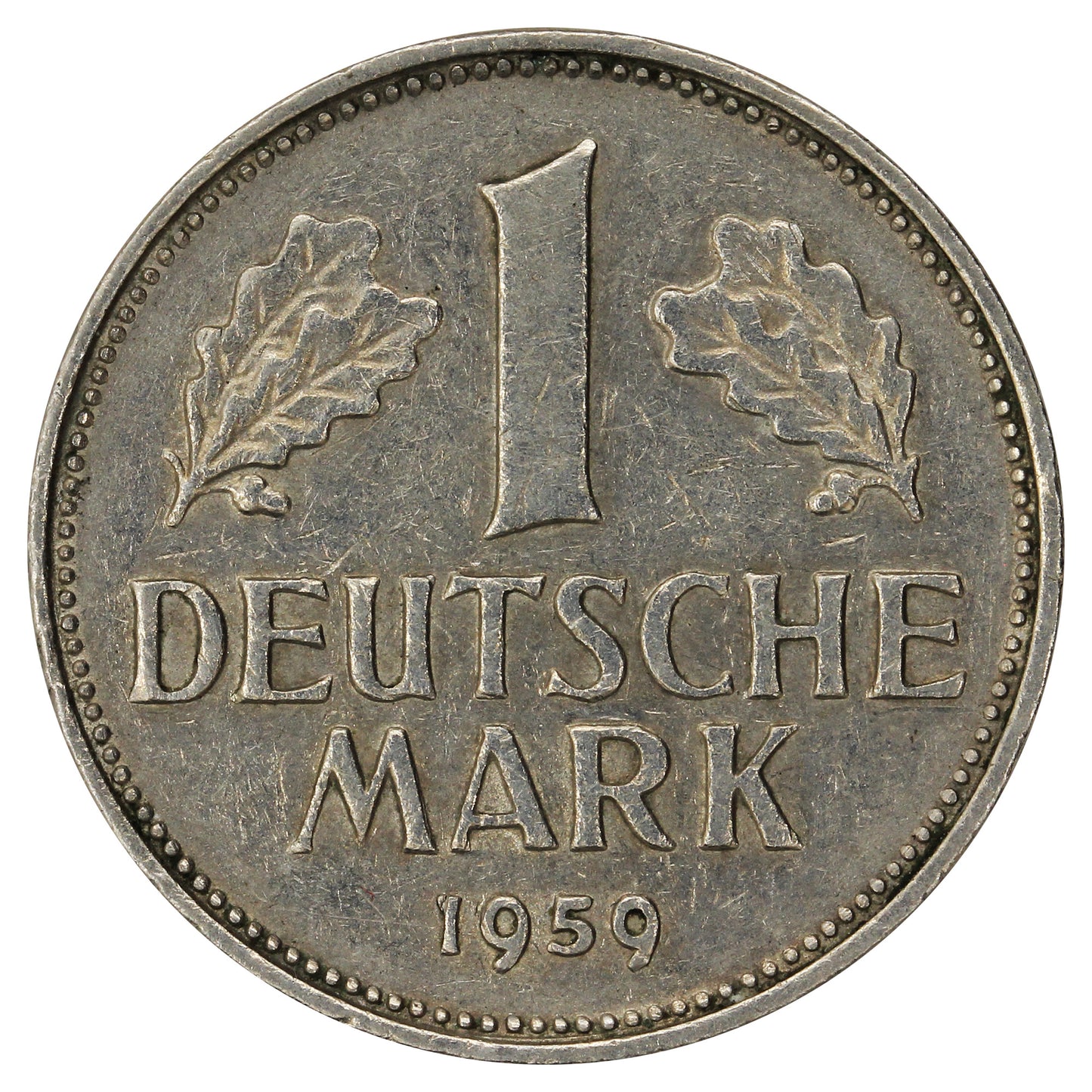 Germany 1959F Mark Extra Fine (EF40)