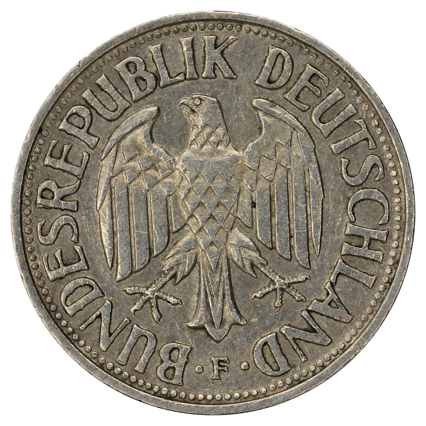 Germany 1959F Mark Extra Fine (EF40)