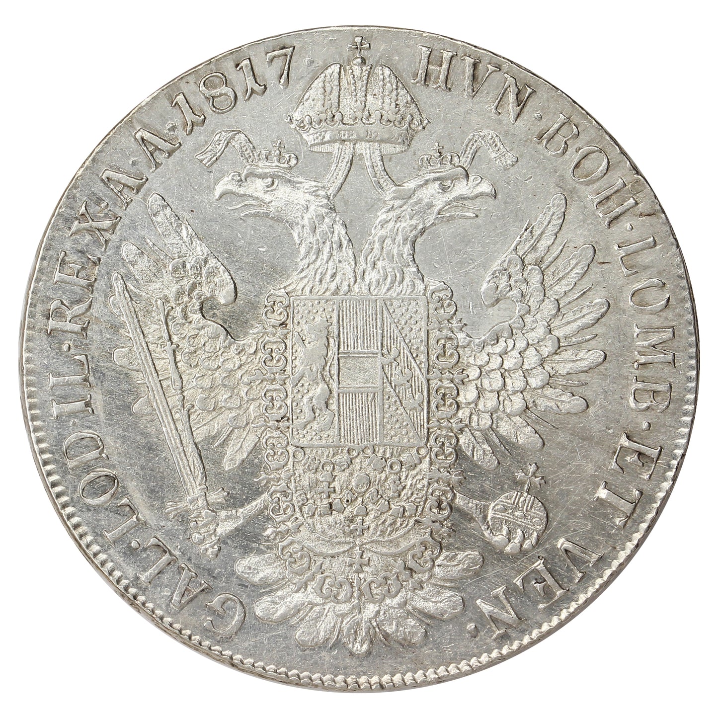 Austria 1817A Thaler EF-AU (EF45) $