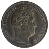 France 1833T 5 Francs VF-EF (VF30) $