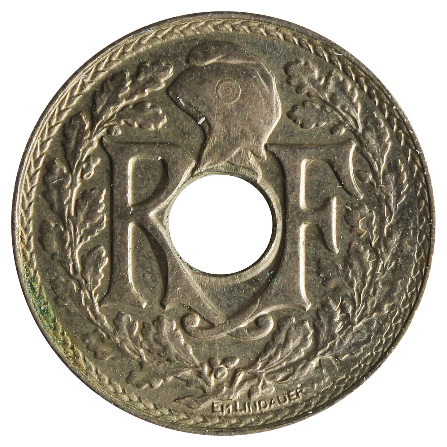 France 1927 5 Centimes Uncirculated (MS60) $