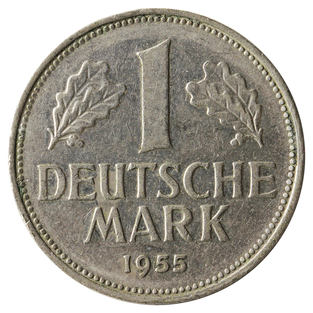 German Federal Republic 1955G Mark Extra Fine (EF40) $