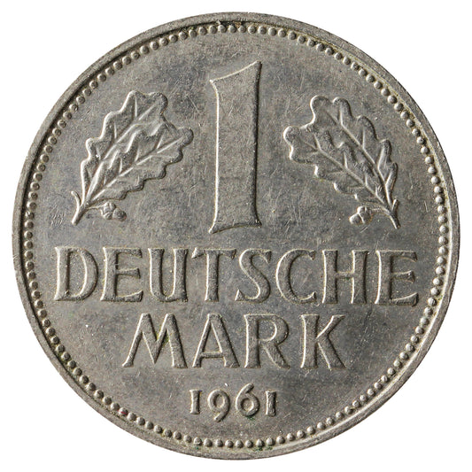 German Federal Republic 1961J Mark Extra Fine (EF40) $