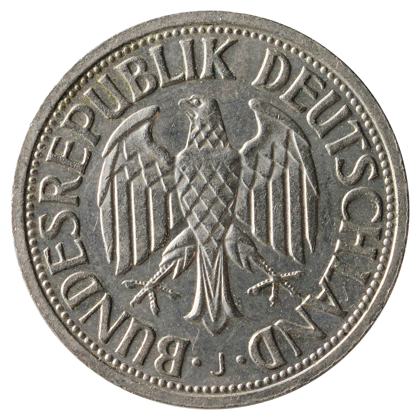 German Federal Republic 1961J Mark Extra Fine (EF40) $