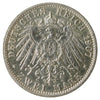 German States Prussia 1907A 2 Marks Almost Uncirculated (AU50) $
