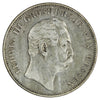 German States 1876H Hessen 5 Marks Very Fine (VF20) $