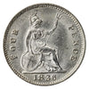Great Britain 1836 4 Pence Choice Brilliant Uncirculated (MS64) $