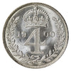 Great Britain 1900 4 Pence Choice Brilliant Uncirculated (MS64) $