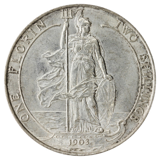 Great Britain 1903 Florin UNC+ (MS62) $
