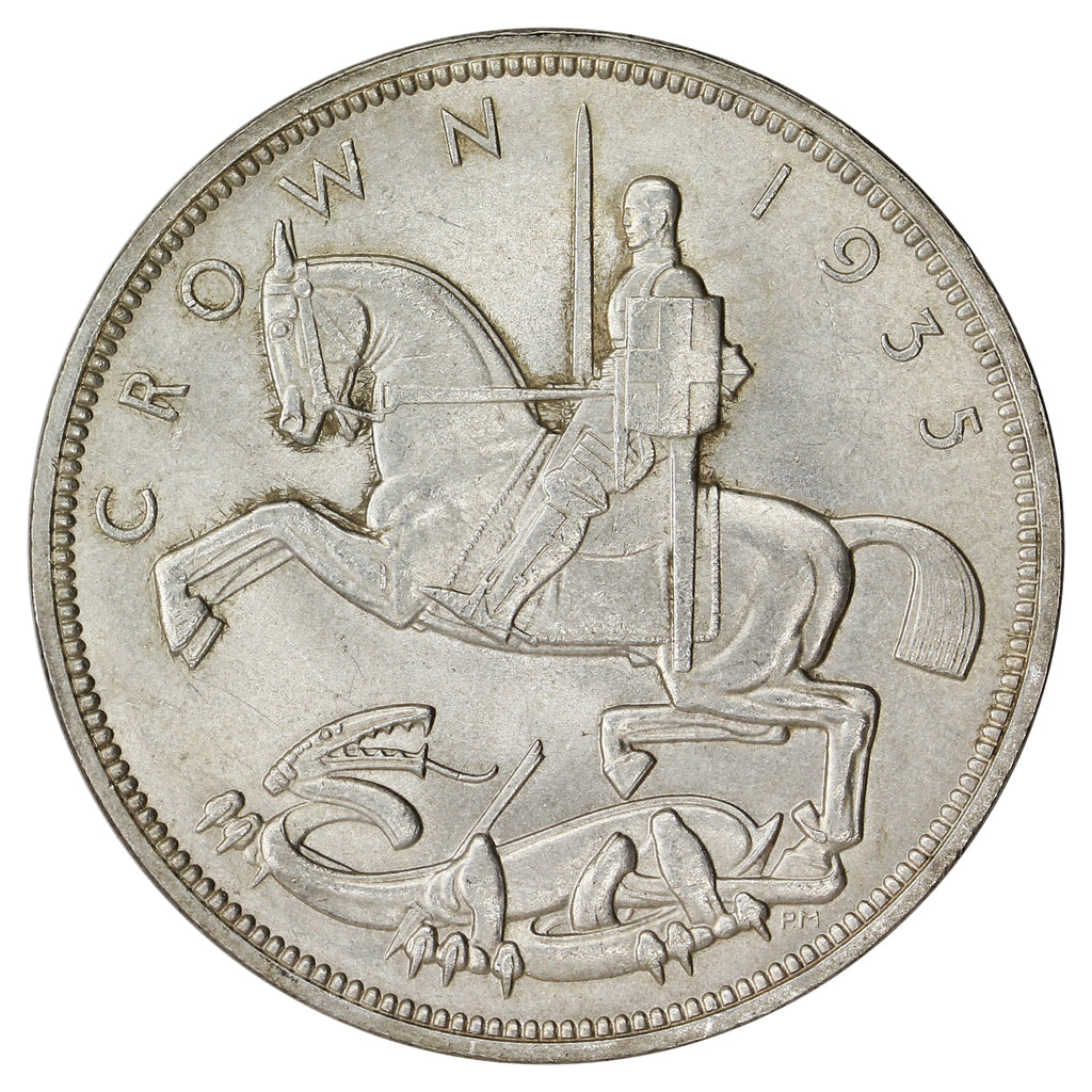 Great Britain 1935 Crown Brilliant Uncirculated (MS63) $