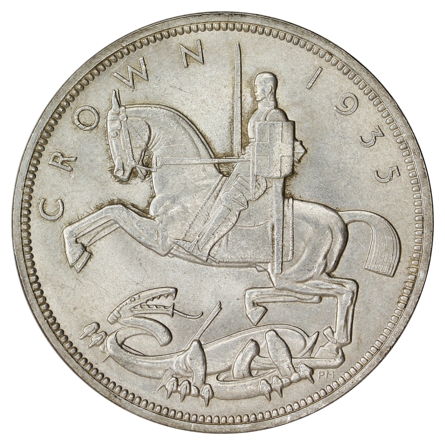 Great Britain 1935 Crown Brilliant Uncirculated (MS63) $